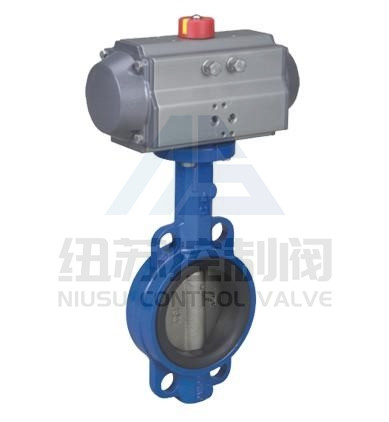 D671X气动对夹蝶阀